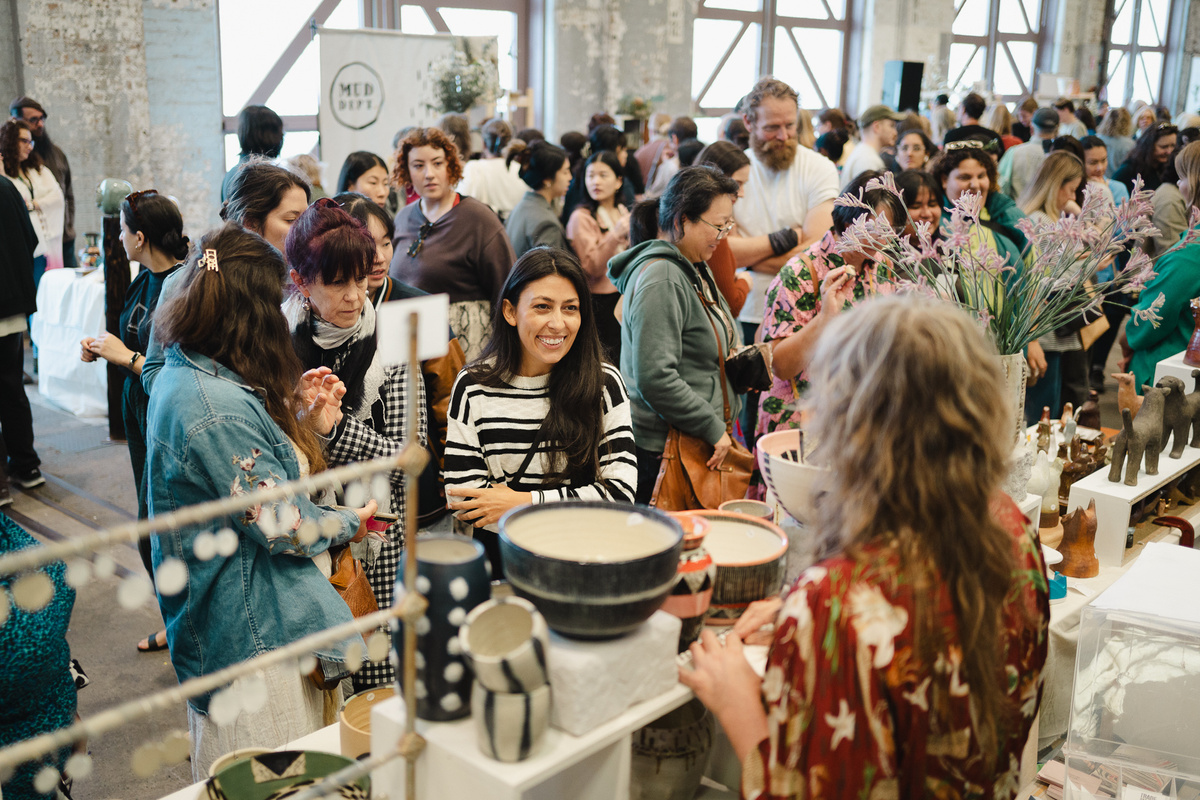 Sydney Ceramics Market at SCW 2023 Photo: Amy Piddington