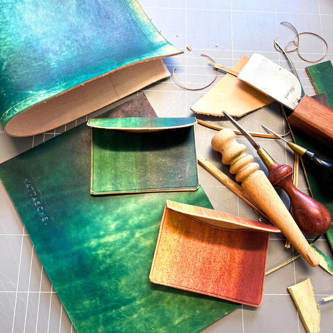 Katja Handt, Leather workshop 2022 Photo: Courtesy of the Artist